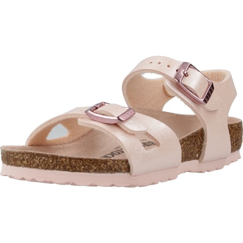 Chaussures Fille Sandales et Nu-pieds Birkenstock KIDS BIRKO-FLOR Rose