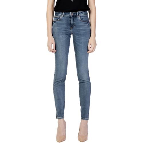 Vêtements Femme Jeans skinny Guess COURBE X Bleu