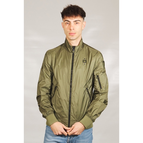 Vêtements Homme Coupes vent Blauer GIUBBINI CORTI FODERAT Vert