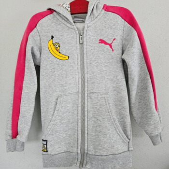 Vêtements Enfant Gilets / Cardigans Puma gilet zip PUMA & MINION Gris