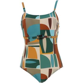 Vêtements Femme Maillots de bain 1 pièce Lagon Bleu Anita imprime tenerife bleu 1p Bleu