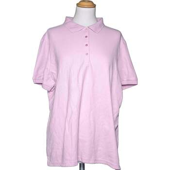 Vêtements Femme T-shirts & Polos Damart polo femme  50 - XXXXL Rose Rose