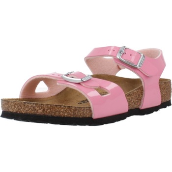 Chaussures Fille Sandales et Nu-pieds Birkenstock RIO KIDS Rose