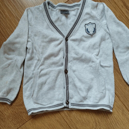 Vêtements Garçon Gilets / Cardigans Sergent Major Gilet gris Sergent Major - 4 ans Gris