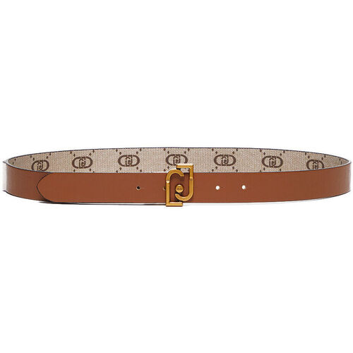 Accessoires textile Femme Ceintures Liu Jo Ceinture réversible avec boucle logotée Marron