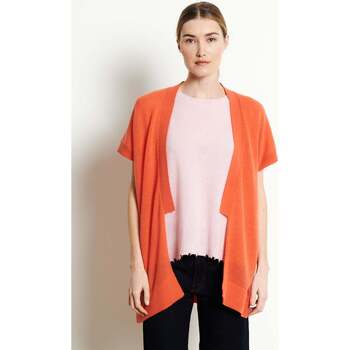 Vêtements Femme Gilets / Cardigans Studio Cashmere8 RIA 4 Orange