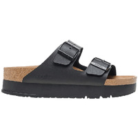 Chaussures Femme Sandales et Nu-pieds Birkenstock ARIZONA PAP FLEX PLATFORM “BLACK” ÉTROIT Noir