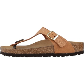 Chaussures Homme Sandales et Nu-pieds Birkenstock GIZEH BIRKO-FLOR NUBUCK Marron