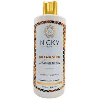 Beauté Femme Shampooings Nicky Shampoing Frizzy à l'Huile de Marula et au Beurre de Karité 500 Autres