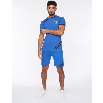 Vêtements Homme T-shirts manches courtes Crosshatch Hamlax Bleu