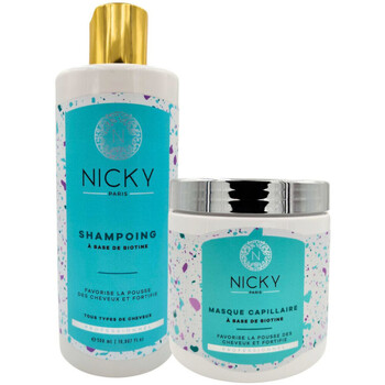 Beauté Femme Soins cheveux Nicky Lot de Shampoing et Masque à Base de Biotine Autres