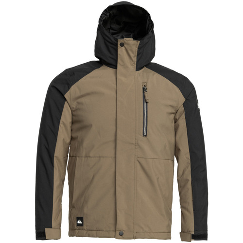 Vêtements Garçon Parkas Quiksilver Mission Block Marron