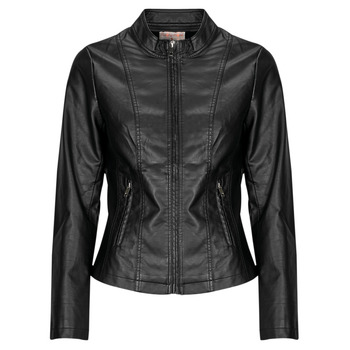 Vêtements Femme Vestes en cuir / synthétiques Moony Mood POUR Noir