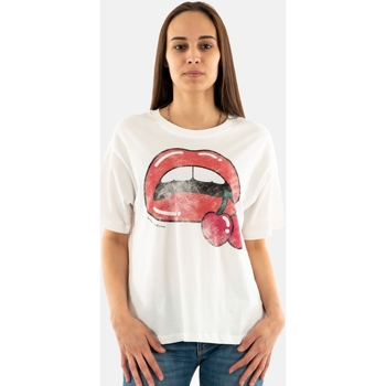 Vêtements Femme T-shirts manches courtes Le Temps des Cerises ftamita000000mc232 Blanc