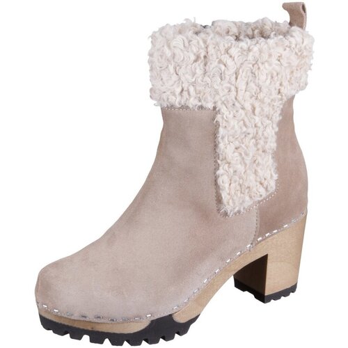 Chaussures Femme Bottes Softclox  Beige