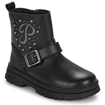 Chaussures Fille Boots Pablosky  Noir