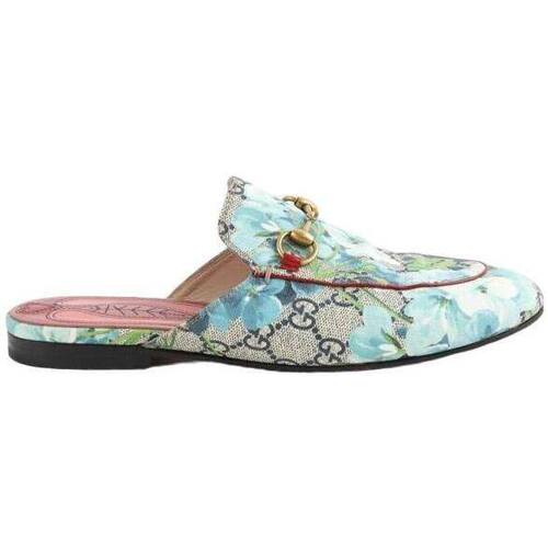 Chaussures Femme Mules Gucci Mules en cuir Bleu