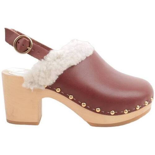 Chaussures Femme Sabots You You Sabots en cuir Marron