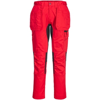 Vêtements Homme Pantalons Portwest WX2 Rouge