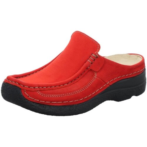 Chaussures Femme Sabots Wolky  Rouge