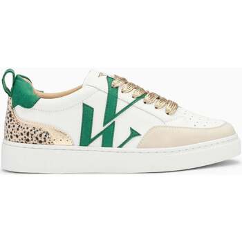 Chaussures Femme Baskets basses Vanessa Wu Baskets monogramme Gabriella à lacets Vert