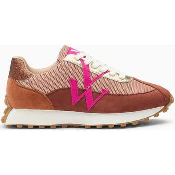 Chaussures Femme Baskets basses Vanessa Wu Baskets monogramme Mona à semelle running Marron