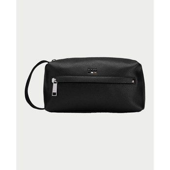 Sacs Homme Pochettes / Sacoches BOSS Pochette pour hommes  avec poche avant et logo Noir