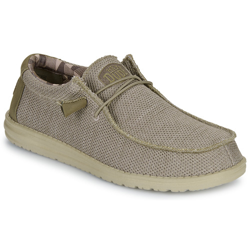 Chaussures Homme Slip ons HEYDUDE Wally Sox Beige