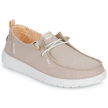 Chaussures Femme Slip ons HEYDUDE Wendy Chambray Beige