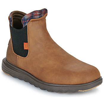 Chaussures Homme Boots HEYDUDE Branson Classic Camel