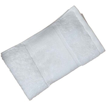 Maison & Déco Serviettes et gants de toilette Towel City PC6452 Blanc