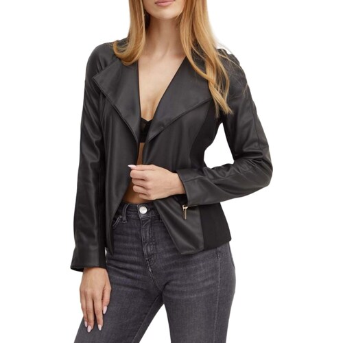 Vêtements Femme Vestes / Blazers Guess 4YGN02-7159A Noir