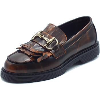 Chaussures Femme Mocassins Nacree Astry028 Brush Marron