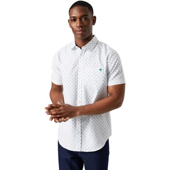 Vêtements Homme Chemises manches courtes Maine DH7480 Blanc