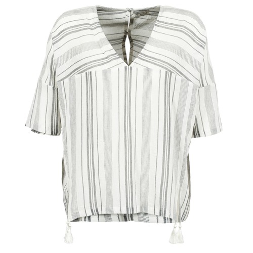 Vêtements Femme Tops / Blouses Stella Forest OWONI Ecru / Gris