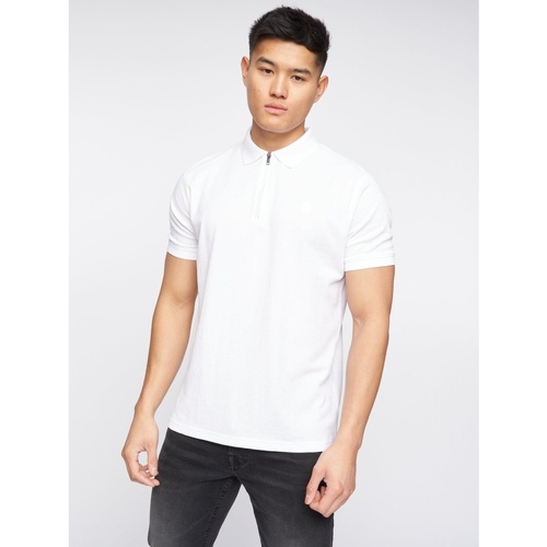 Vêtements Homme T-shirts & Polos Crosshatch Telepart Blanc