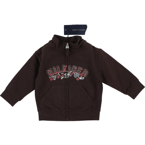 Vêtements Fille Sweats Tommy Hilfiger Sweat marron Marron