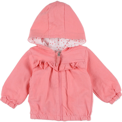 Vêtements Fille Sweats Vertbaudet  Sweat réversible rose, blanc Multicolore