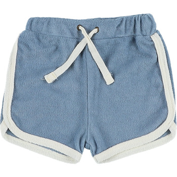 Vertbaudet  Short bleu tissu éponge