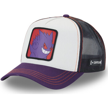 Accessoires textile Casquettes Capslab Casquette trucker avec filet Pokémon Gengar Violet