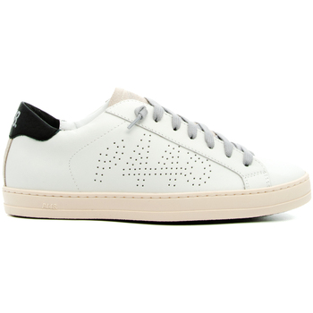 Chaussures Femme Baskets mode P448 BJOHN-W102 WHI-CBLK Blanc