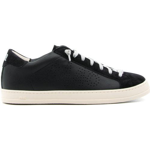 Chaussures Homme Baskets mode P448 CORJOHN-M004 BLACK-BLACK Noir