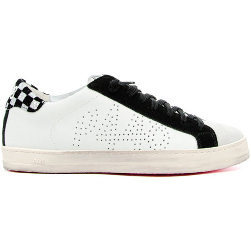 Chaussures Femme Baskets mode P448 JOHN-W963 WHI-MARI Blanc