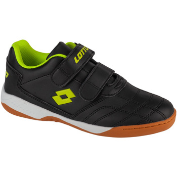 Chaussures Garçon Sport Indoor Lotto Pacer K Noir