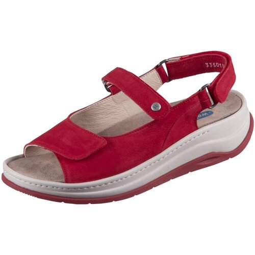 Chaussures Femme Sandales et Nu-pieds Wolky  Rouge