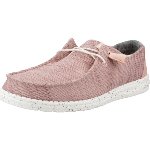 Chaussures Femme Derbies HEYDUDE WENDY SPORT MESH Rose