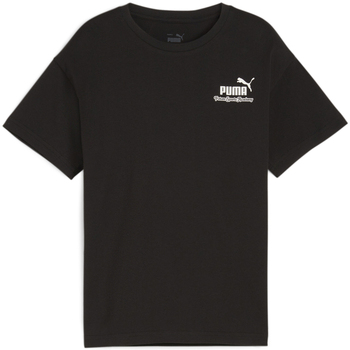 Vêtements Garçon T-shirts & Polos Puma 679238-01 Noir