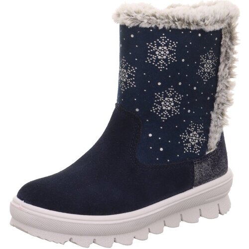 Chaussures Fille Bottes Superfit  Bleu