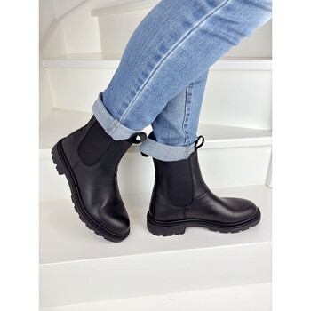 Chaussures Femme Bottines Inuovo - Bottines A63004 Black Noir