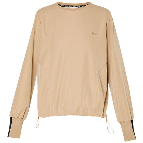 Vêtements Femme Sweats Liu Jo Sweat ras-du-cou Marron